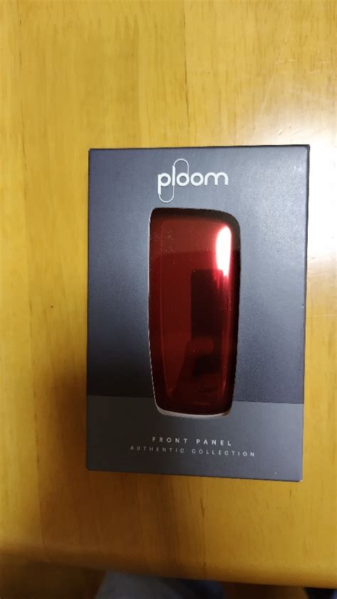 プルームエックス（ploom X）・フロントパネル＜ラヴァレッド＞ 加熱式タバコ 500907club Jt公式オンラインショップ