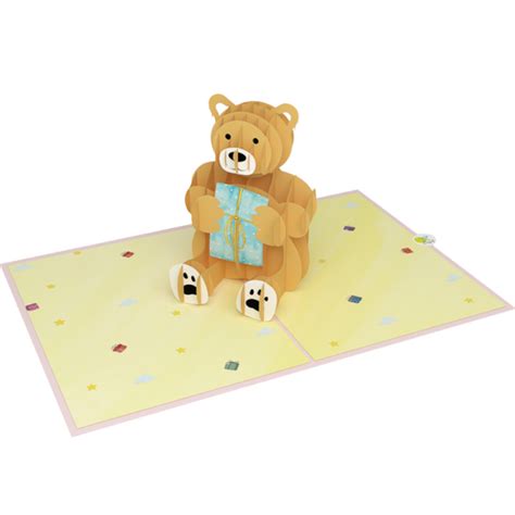 Teddy And Lovely T 3d Card Skypop Wholesale Manufacture