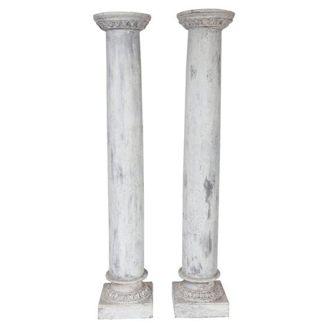 Pair of Architectural Columns at 1stDibs | architectural columns for sale