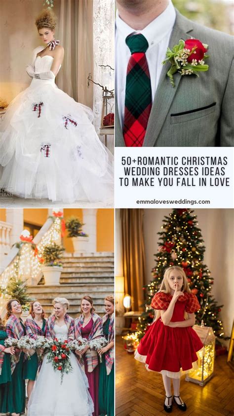 50+Romantic Christmas Wedding Dresses Ideas To Make You Fall In Love