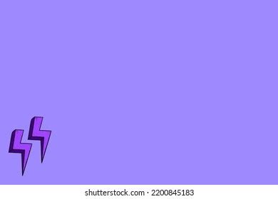 Purple Background Wallpaper Lightning Illustration Hand Stock Vector ...