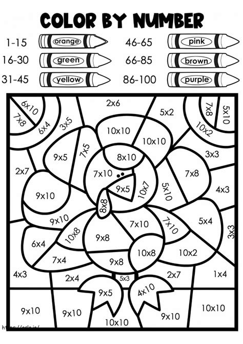 Lembar Kerja Matematika Mewarnai Gambar Gambar Mewarnai Yang Dapat