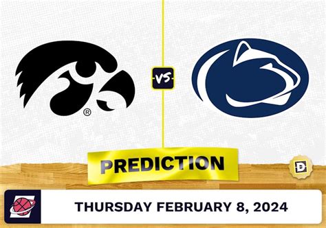 Iowa Vs Penn State Prediction Odds College Basketball Picks [2 8 2024]