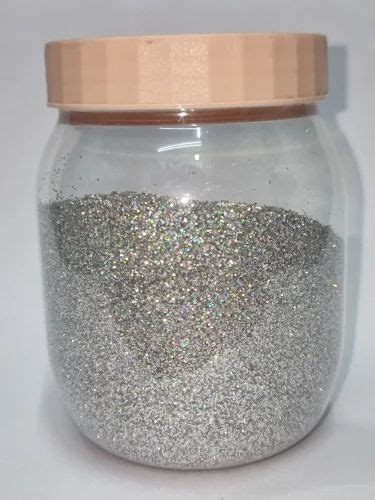 Mm Silver Hologram Glitter Powder At Rs Kg Glitter Powder In