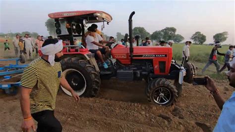 Swaraj 855 FE Tractor Modified Power Performance With 2 Harrow In Kasni