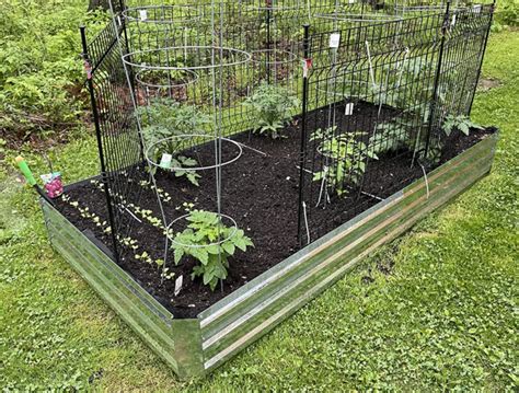 Galvanized Raised Garden Beds For Vegetables Large Metal Etsy