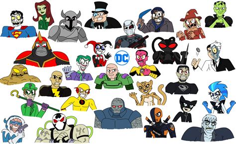 dc supervillains  justsomepainter  deviantart