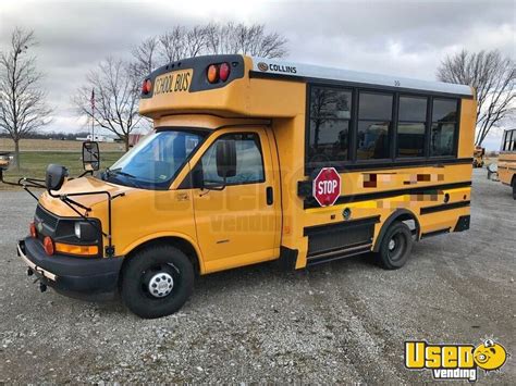 2014 Chevrolet Express 3500 School Bus | Passenger Bus with Wheelchair Lift for Sale in Indiana