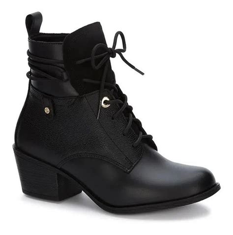 Venta Botin Andrea Negro En Stock