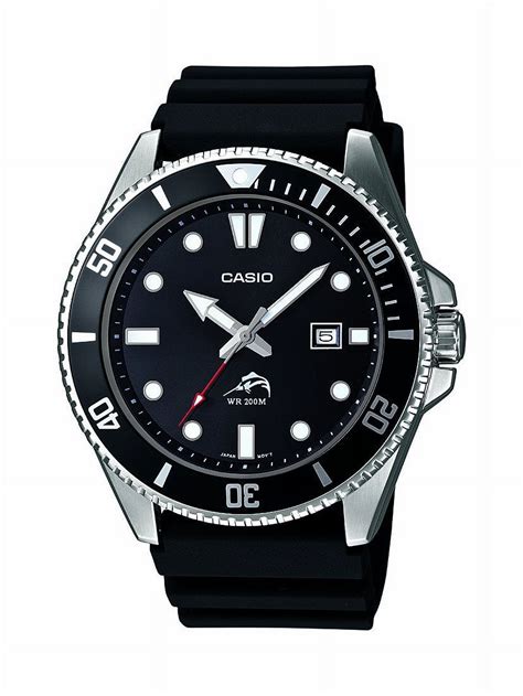 Casio Men S Wrist Diver Black Dive Style Sport Watch MDV106 1AV With