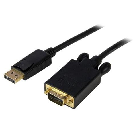 StarTech 6ft 1 8m DisplayPort To VGA Cable Active DisplayPort