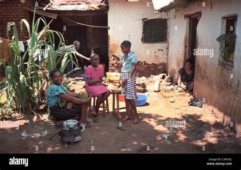 Tanzania Home In Babati Stock Photo Alamy