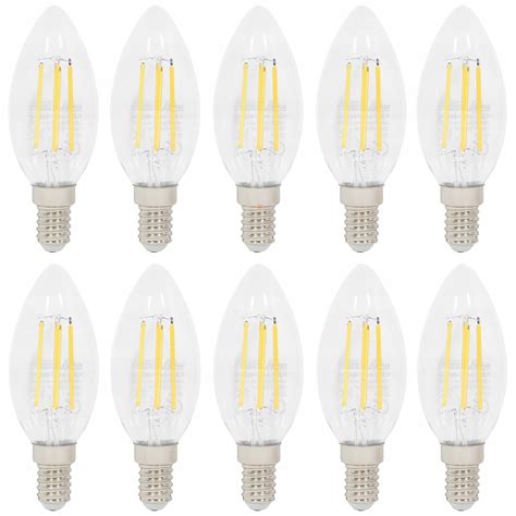 Żarówka LED E14 FILAMENT OZDOBNA C35 6W 4K 10szt FLB E14 C35 060 4K Z