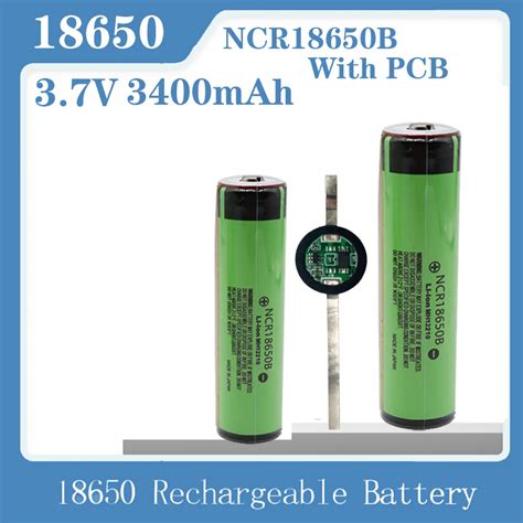 Originele Beschermd Ncr B Oplaadbare Li Ion Batterij V