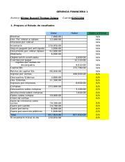 Gerencia Financiera I Ejercicio De Repaso Thomaskilmer Xls Gerencia