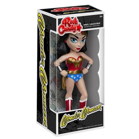 Wonder Woman Mulher Maravilha Rock Candy Funko