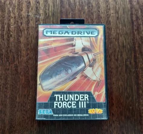 Thunder Force Iii Tectoy Original Mega Drive