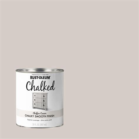 Home Depot Rust Oleum Chalk Paint