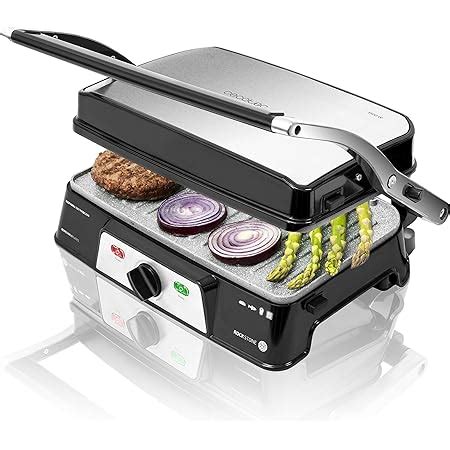 Tefal Gril Viande Et Panini Multifonction W Presse Paninis