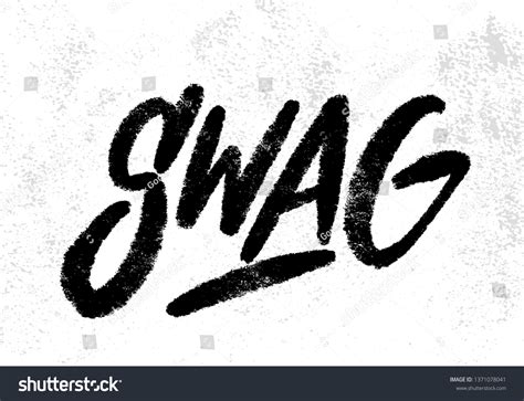 Swag Vector Lettering Stock Vector Royalty Free Shutterstock