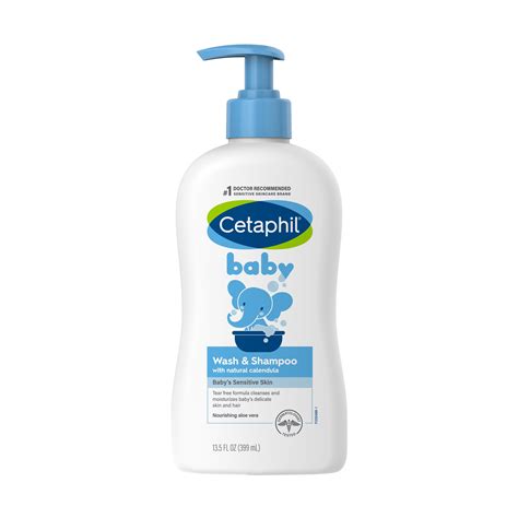 Cetaphil Baby Wash Shampoo With Natural Calendula Shop Bath Hair