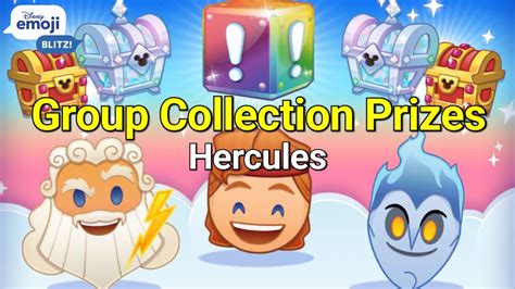 Disney Emoji Blitz Group Collection Hercules Youtube