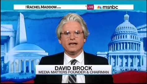 On MSNBC's Maddow, David Brock Highlights The New York Times Joining Fox News To Push Opposition ...