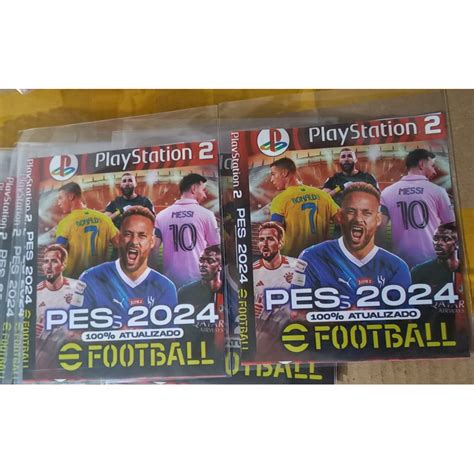 Pes 2024 E Football Playstation 2 Atualizado Dezembro Shopee Brasil