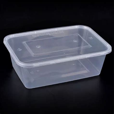 Ml Transparent Disposable Plastic Food Container Box At Rs