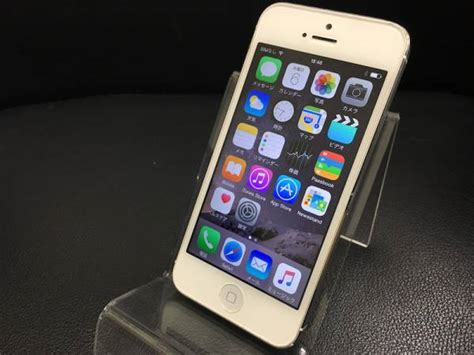 【中古】iphone5 ホワイト 16gb Softbank 残債なし 判定 中古 送料無料の落札情報詳細 ヤフオク落札価格検索 オークフリー