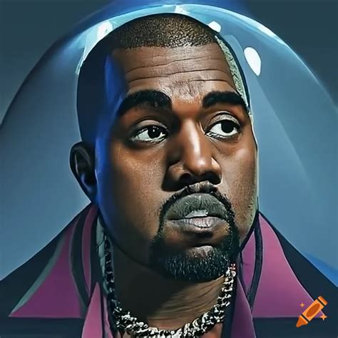 Kanye West As A Fortune Teller On Craiyon