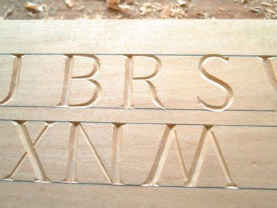 How to carve letters in wood – Artofit