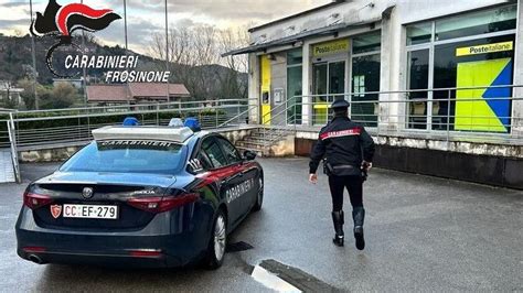 Rapina A Mano Armata All Ufficio Postale Due Arresti Frosinone News