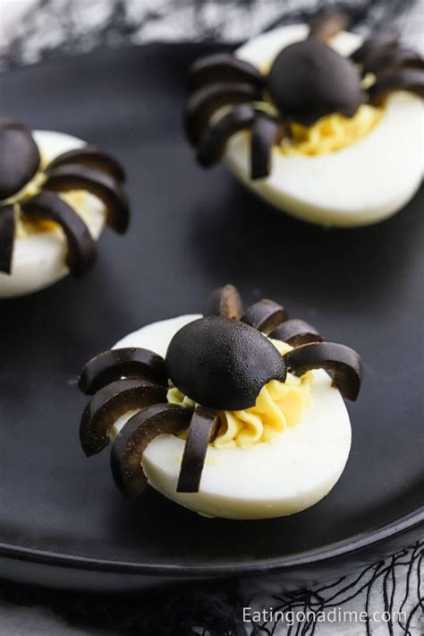 Halloween Deviled Eggs Eating On A Dime