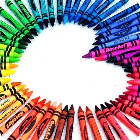 Rainbow Colors De L Arc En Ciel Tonik Colorful Crayon Heart Pack Of Crayons Color Crayons