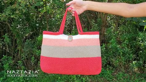 Crochet Tote Bag - Naztazia