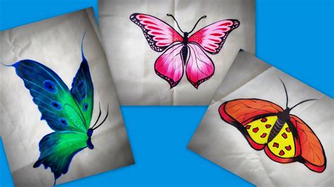 Butterfly Painting Acrylic Painting On Clothe Fabric Painting Easy