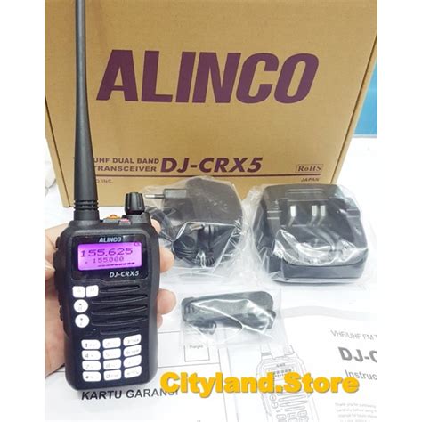 Jual HT ALINCO DJ CRX5 GARANSI RESMI ALINCO 1 TAHUN Shopee Indonesia