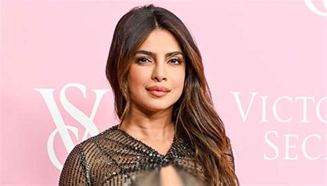 Priyanka Chopra Wows In Sheer Black Dress At Victoria S Secret World