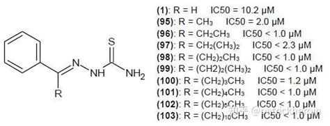 文献导读三具有酪氨酸酶抑制活性的氨基硫脲 知乎
