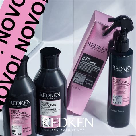 Redken Lan A Gama Acidic Color Gloss Para Dar Brilho Extra Ao Cabelo