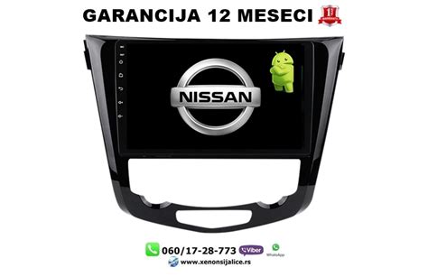 Nissan X Trail Multimedija Android Navigacija Touch Screen 10 Inca