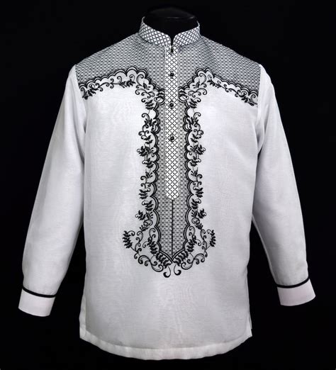 Barong Tagalog Filipino Formal Shirt Philippine National Etsy