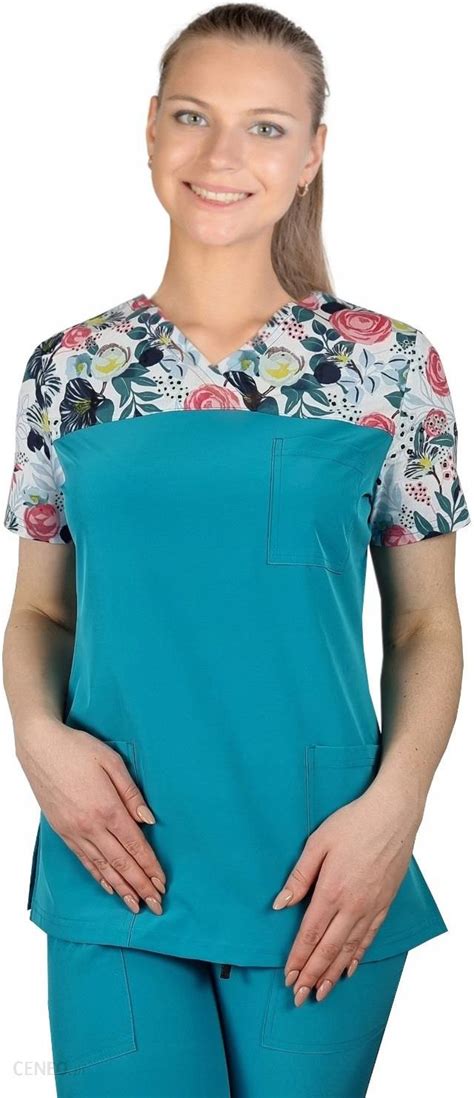 M C Bluza Medyczna Elastyczna Bloom Fit W6 Roz Xl Ceny I Opinie