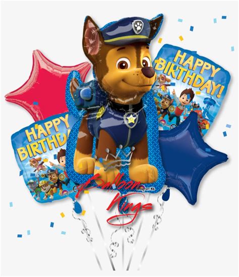 Paw Patrol Chase Png Paw Patrol Chase Foil Shape Balloon Png Image