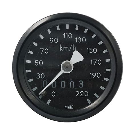 MMB 48mm Ultra Mini Speedo Black KMH 1 1 Drive Ratio 67 83 FL FX Trans