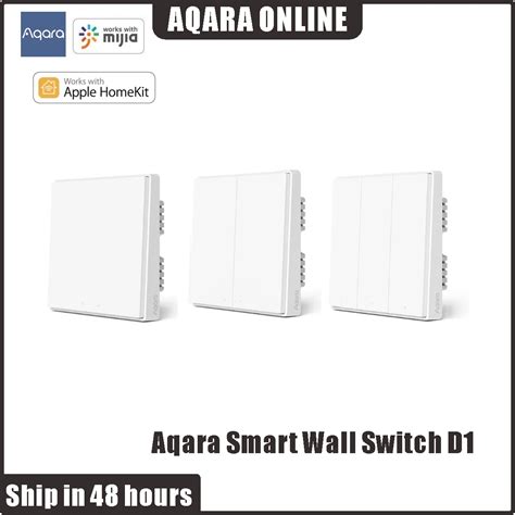 Aqara Interrupteur Mural Intelligent D T L Commande Sans Fil Zigbee