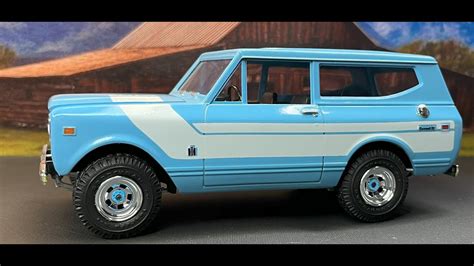 International Scout Ii Model Kit Build Youtube