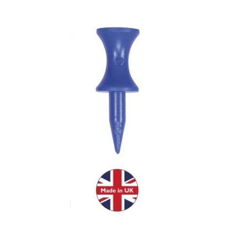 Plastic Castle Golf Tees Blue Mm