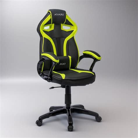 Cadeira Gamer MX1 Giratoria Preto Verde BRAZITEC TUDO QUE VOCÊ